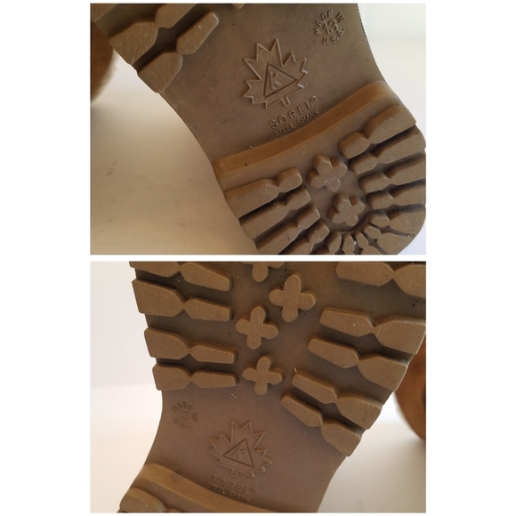 Sorel Men's Kaufman Canada Steel Shank Boots Wool Lined Rain Snow Size 13 - Picture 12 of 17